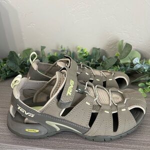 Teva Dozer III Womens ShocPad Walking Hiking Water Sport Sandals US 7 EU 38 4173